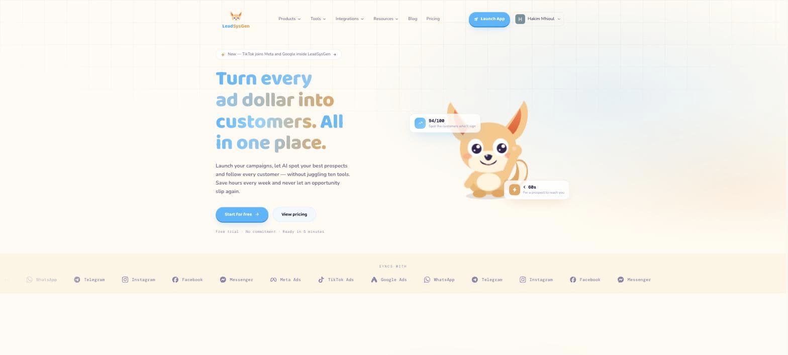 LeadSysGen screenshot